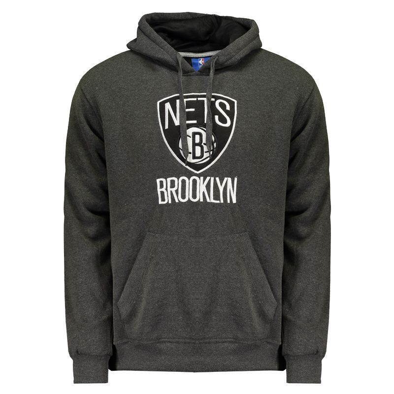 brooklyn nets moletom com capuzs