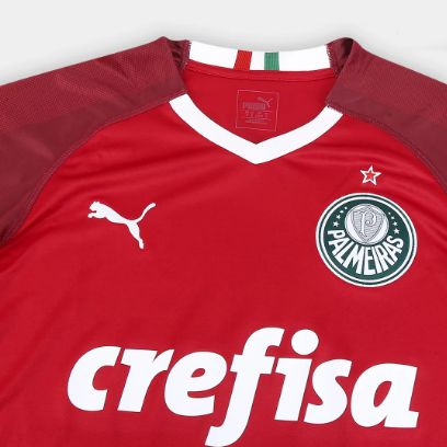 camisa vermelha palmeiras puma