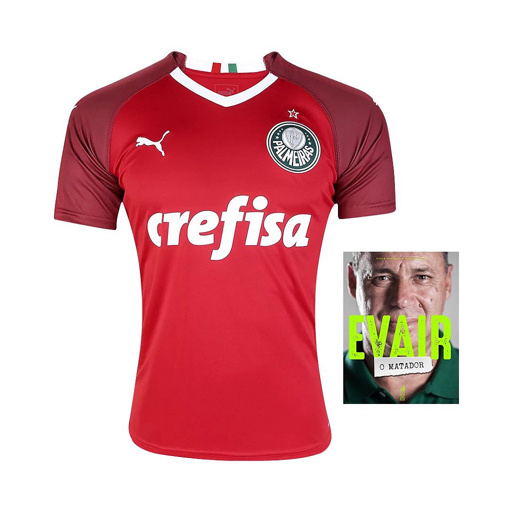 camisa nova do palmeiras vermelha