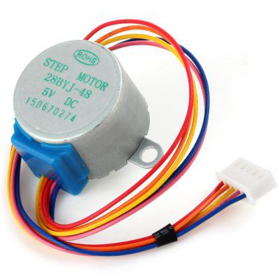 Motor de Passo 5V 28BYJ-48 - AutoCore Robótica - Arduino em