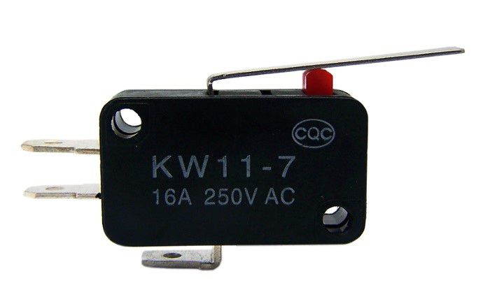 Chave Micro Switch KW11-7-3 3T - AutoCore Robótica - Arduino em
