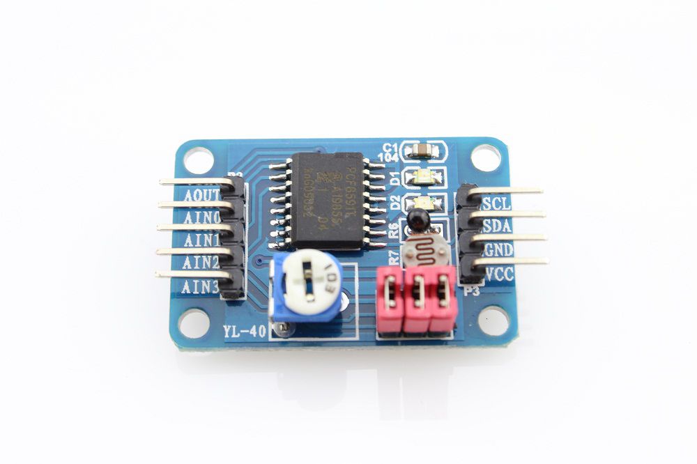 Módulo PCF8591 Conversor AD/DA - AutoCore Robótica - Arduino em