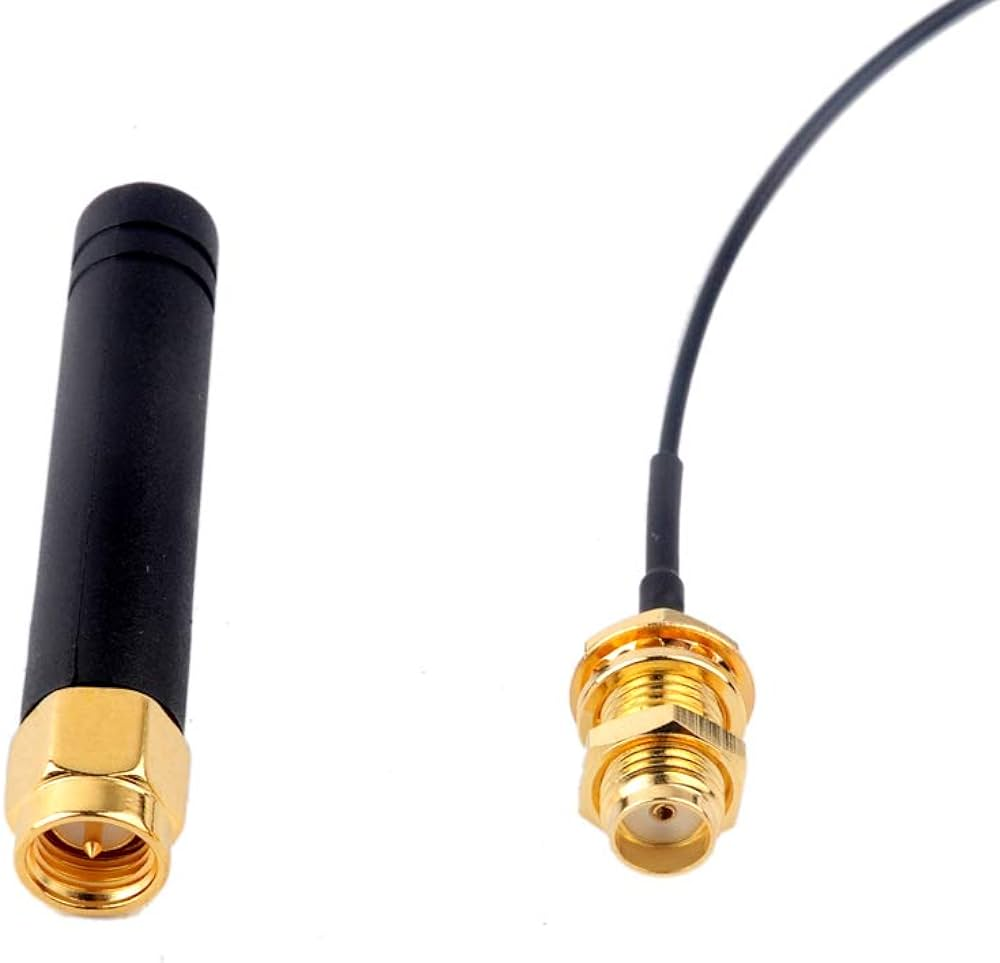 Antena LoRa 915Mhz 2dBi com Pigtail - AutoCore Robótica - Arduino