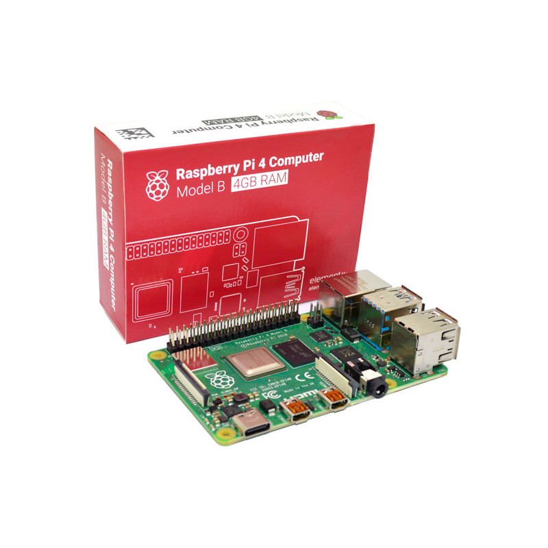Raspberry Pi 4 Model B 4GB - AutoCore Robótica - Arduino em