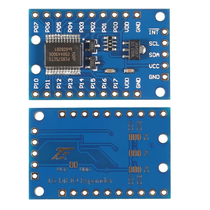 Módulo Expansor de I/O I2C PCF8575 - AutoCore Robótica - Arduino