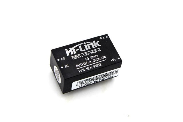 リン Fonte Hilink HLK-PM03 100 - 240V 3.3V 3W - AutoCore Robótica