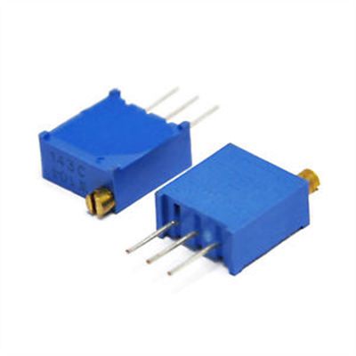Trimpot 25 Voltas Multivoltas 3296X 10k - AutoCore Robótica