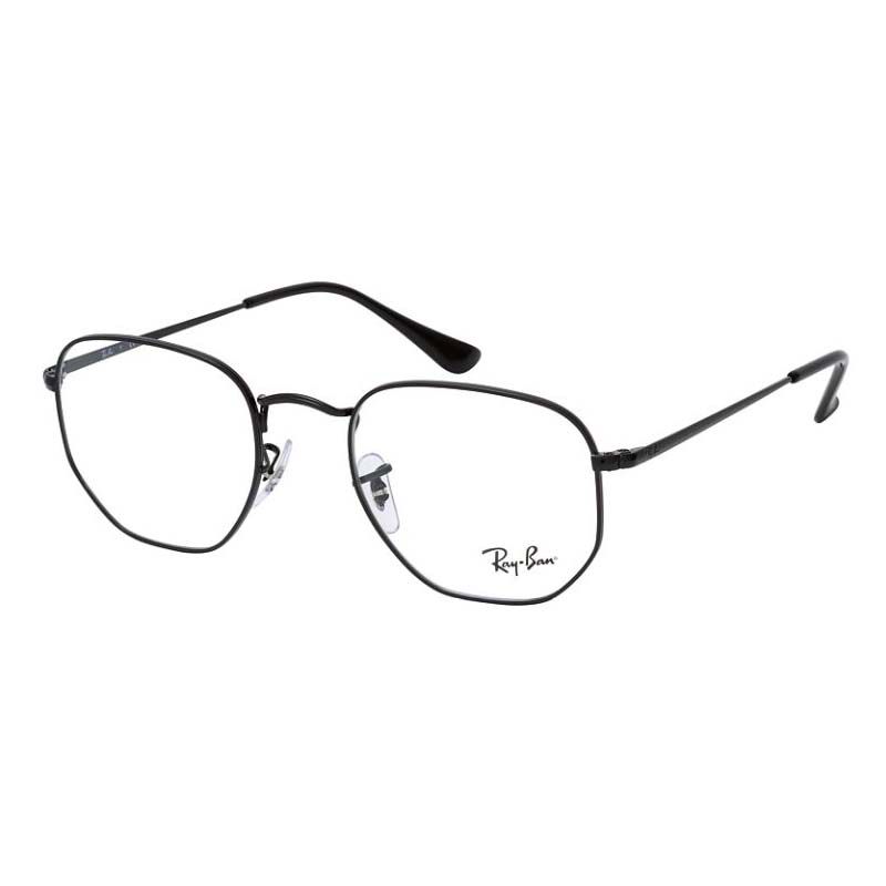 Óculos de Grau Ray Ban Hexagonal RX6448 Preto Fosco - Óculos de Grau-Óculos  de Sol-Masculino-Feminino | Univisão Ótica
