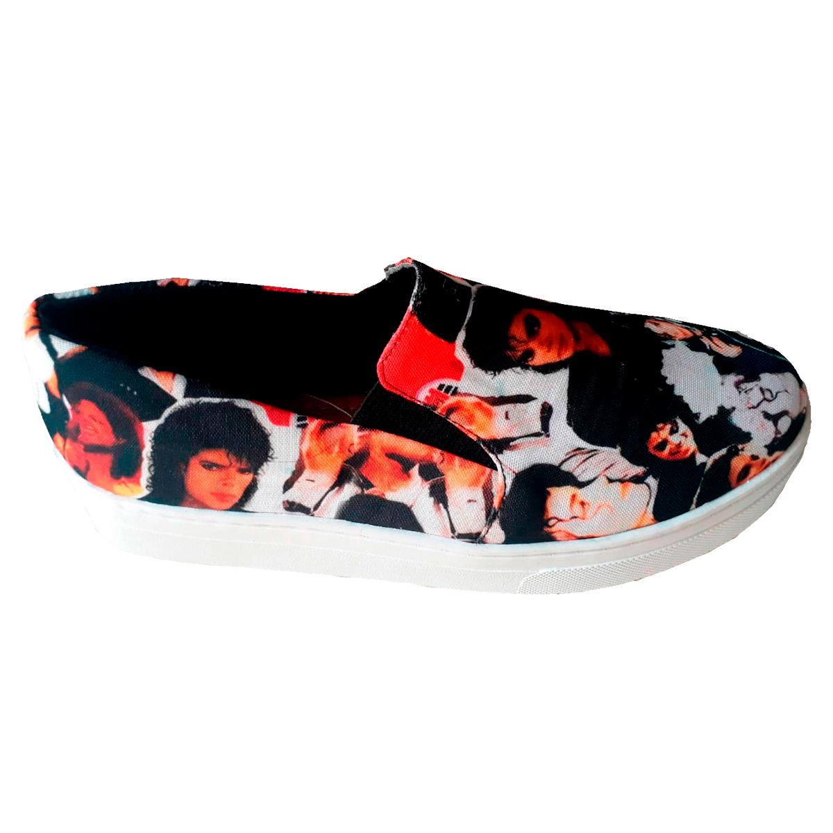 Tênis grife Caveira Slip On Unissex Conforto, Ideal P/ O Dia A Dia.