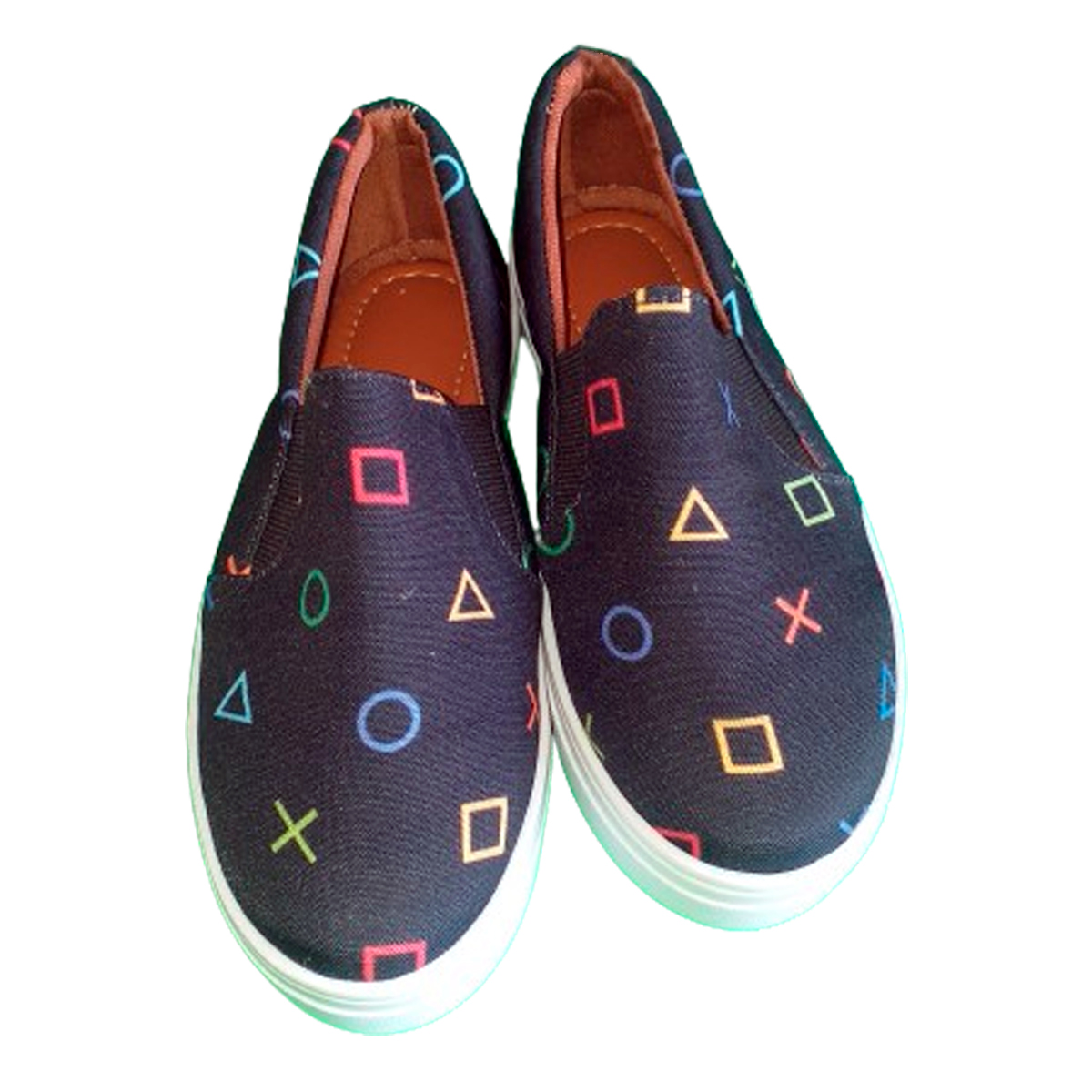 Tênis grife Caveira Slip On Unissex Conforto, Ideal P/ O Dia A Dia.