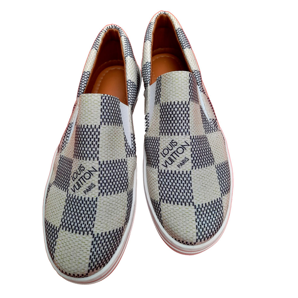 Tênis grife Louis vuitton Slip On Unissex Conforto, Ideal P/ O Dia A Dia.