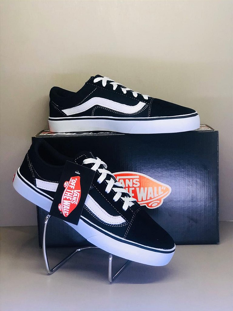 vans off the wall preto