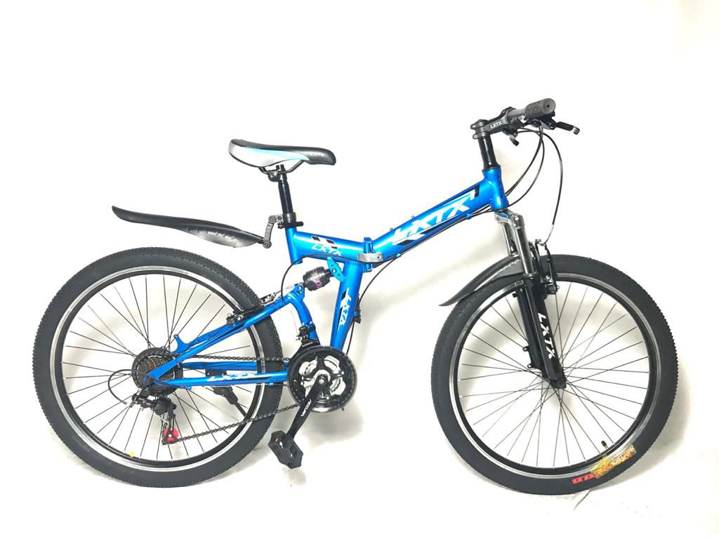 Bike Dobrável LXTX Full Suspension Shimano - Fat Bike Floripa