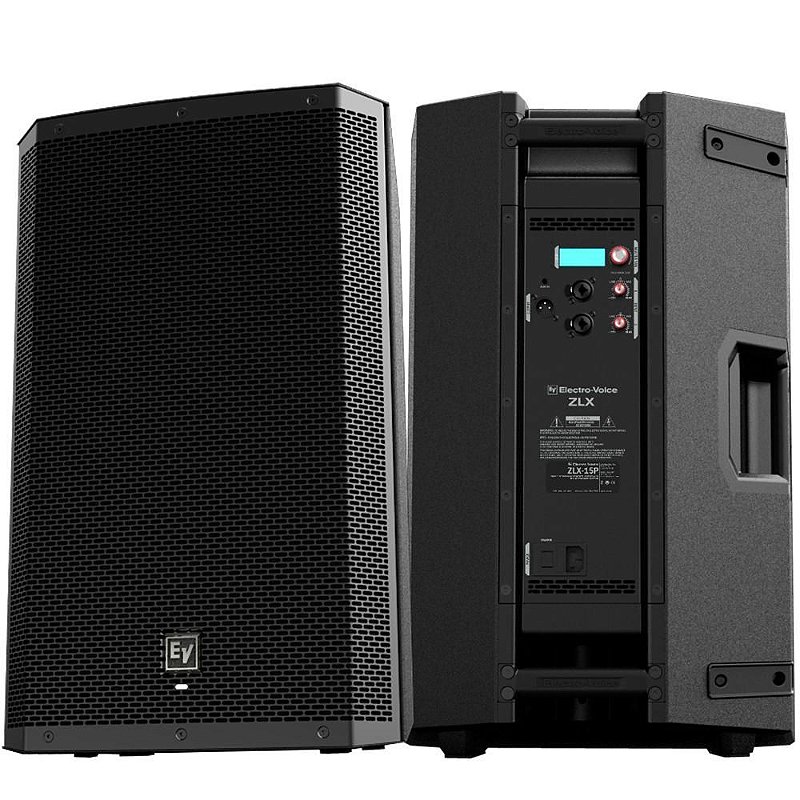 Locação Som Profissional - 2 Caixas Ativas Electro-Voice ZLX-12P (Aluguel 24h)