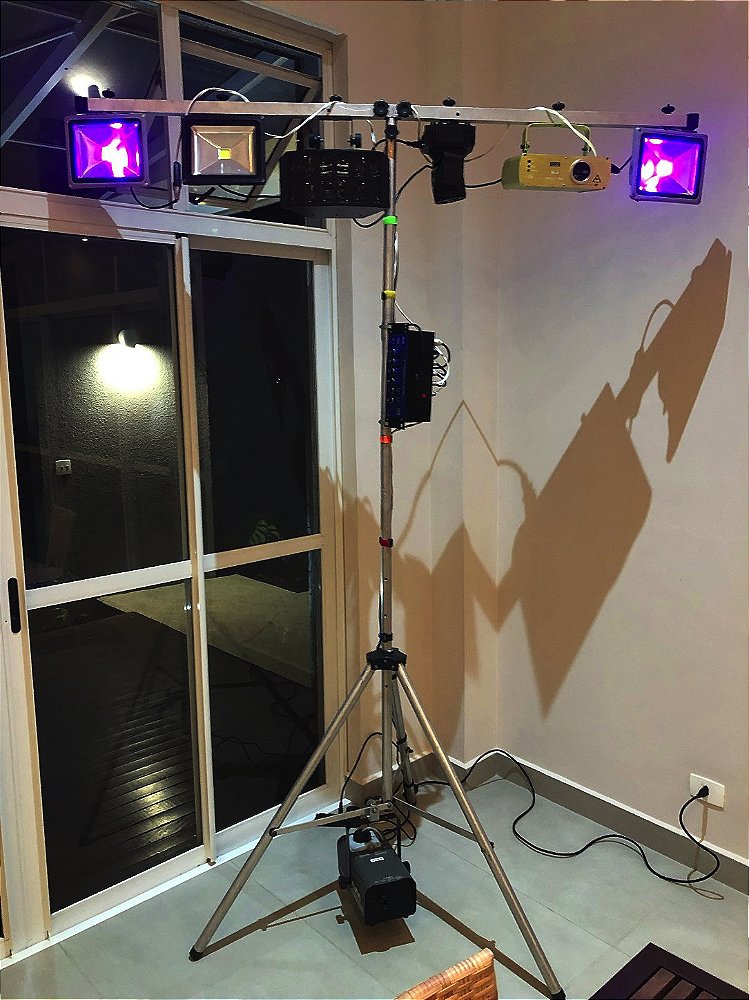 (PROMOÇÃO) Kit Mega + 2 Refletores de Luz Negra (Grátis) [Aluguel 24h]