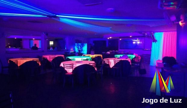 Neon Party 1 - Kit de Luz Negra (Aluguel 24h)