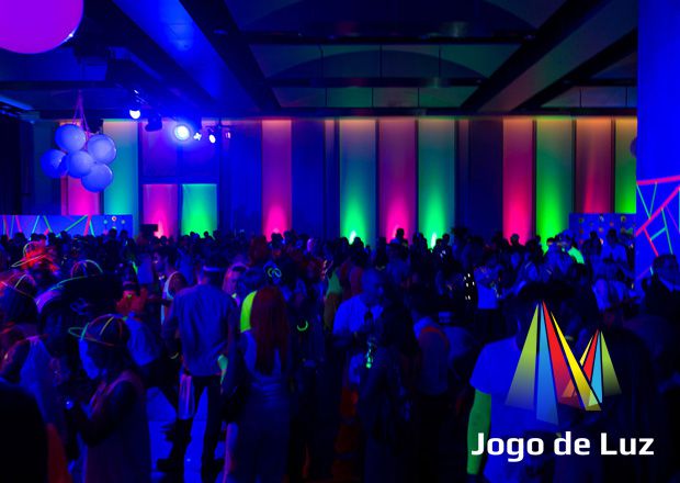 Neon Party 1 - Kit de Luz Negra (Aluguel 24h)