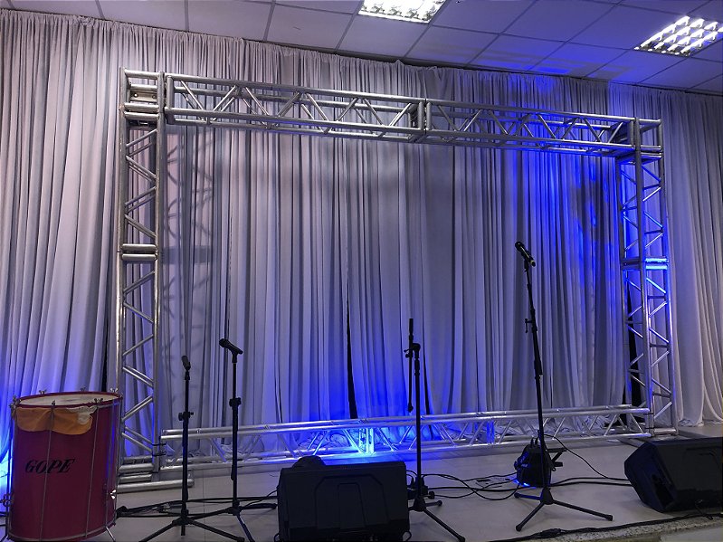 Locação Backdrop em Alumínio