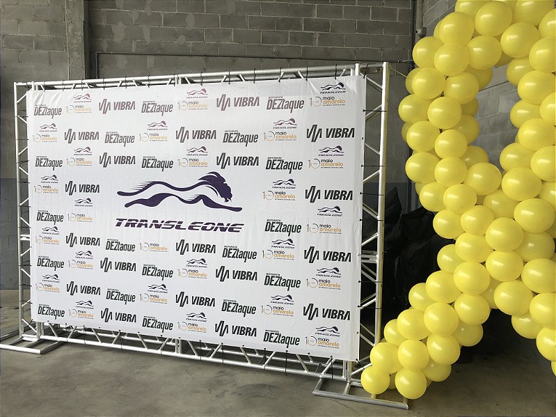 Locação Backdrop em Alumínio
