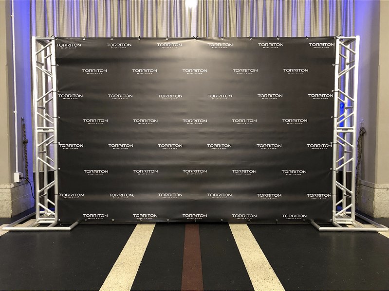 Locação Backdrop em Alumínio