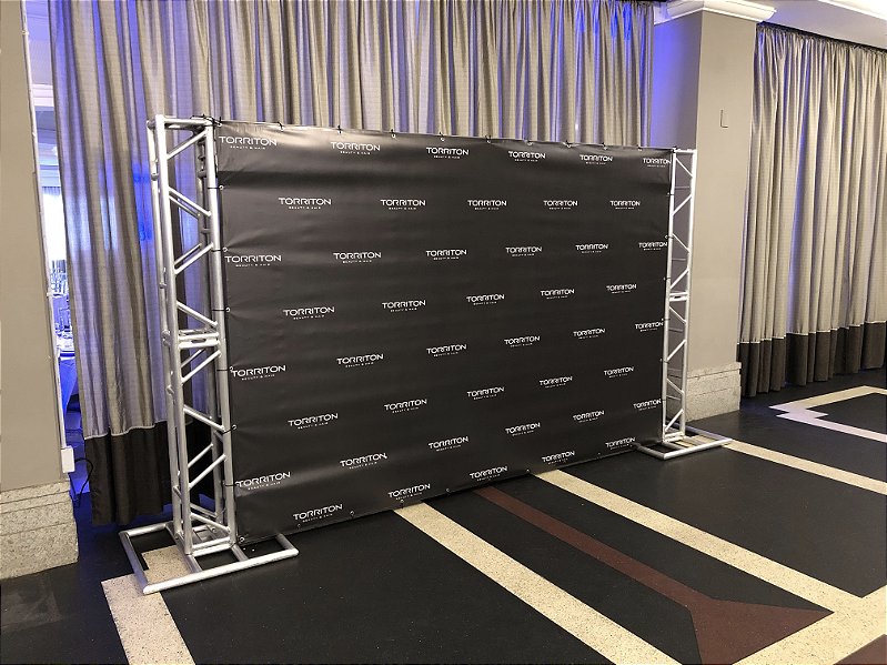 Locação Backdrop em Alumínio