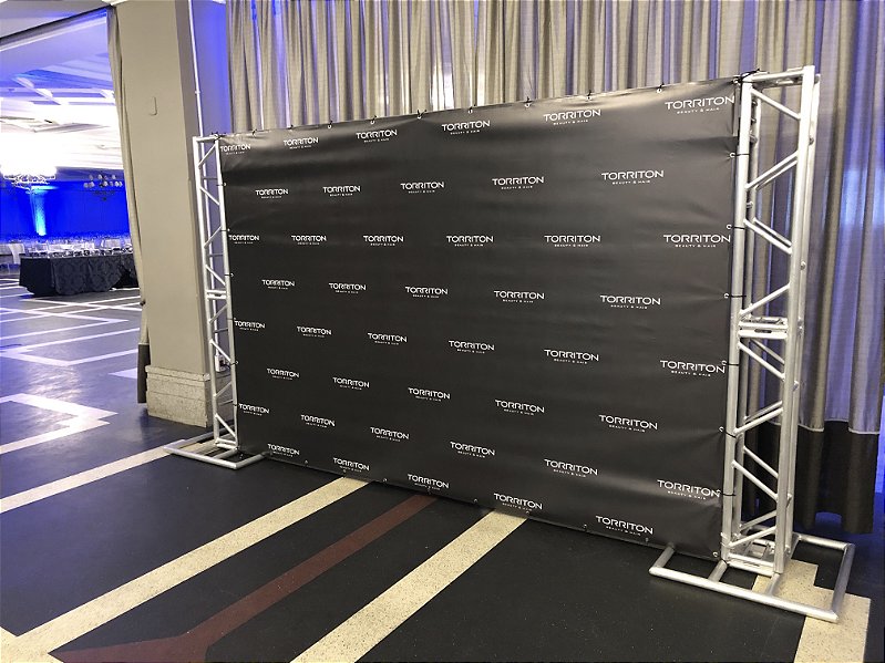 Locação Backdrop em Alumínio