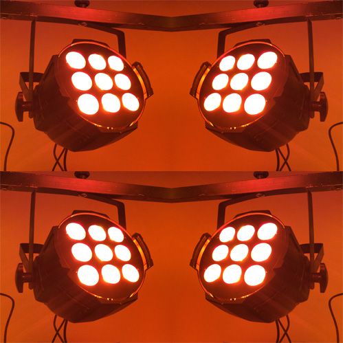Kit 4 x Optipar LED [Modelo 9-Leds de 18W] (Aluguel 24h)