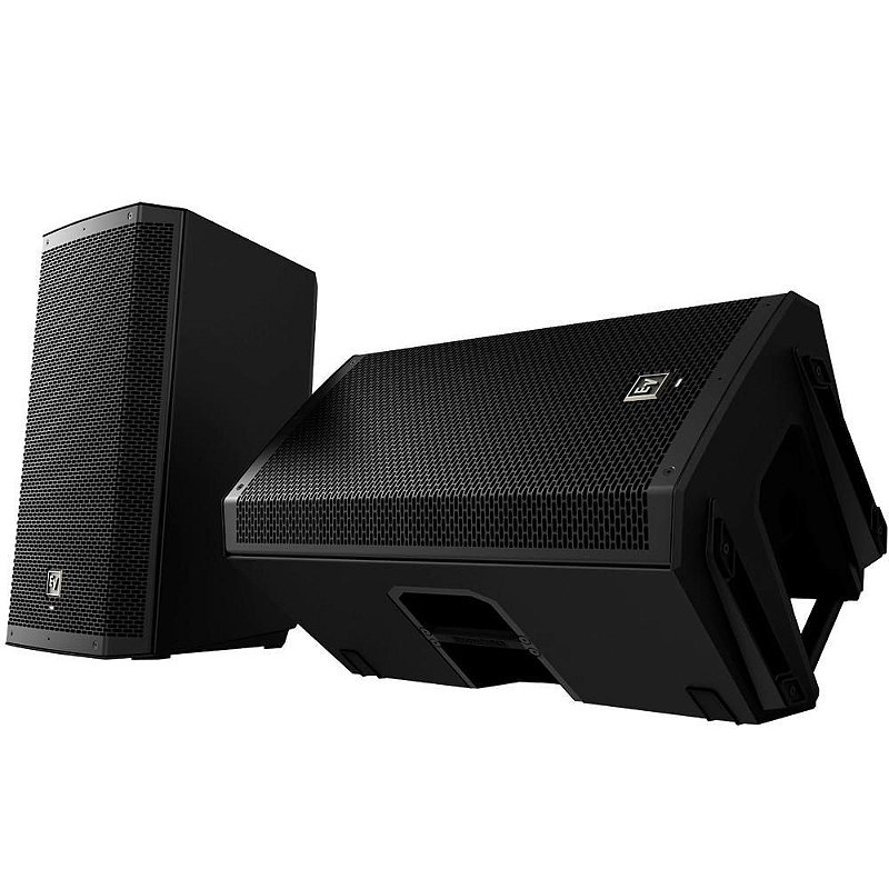 Locação Som Profissional - 2 Caixas Ativas Electro-Voice ZLX-15P (Aluguel 24h)