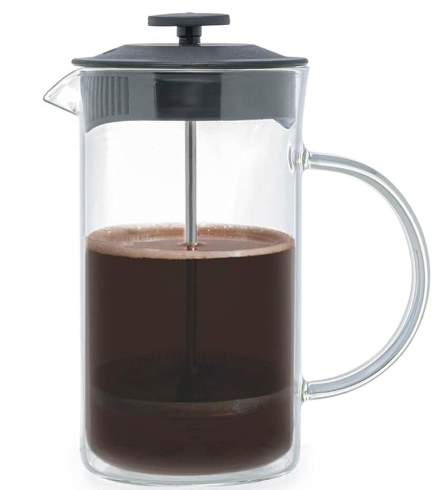 CAFETEIRA PRENSA FRANCESA DE VIDRO 600ML - LYOR