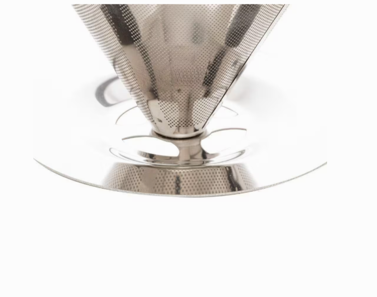 FILTRO DE ACO INOX PARA CAFÉ 13x10,5cm - LYOR