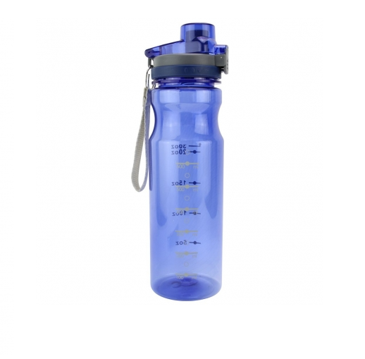 GARRAFA DE ÁGUA SQUEEZE DE PLÁSTICO SPORT COM TRAVA 890ML - C3B