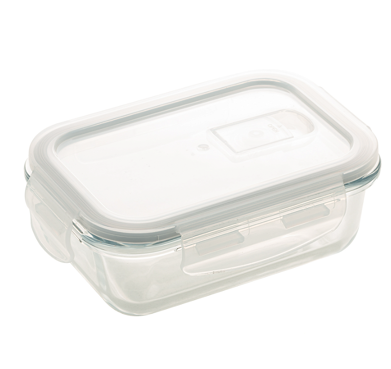 POTE HERMÉTICO DE VIDRO BOROSSILICATO RESISTENTE A CALOR 640ML - LYOR
