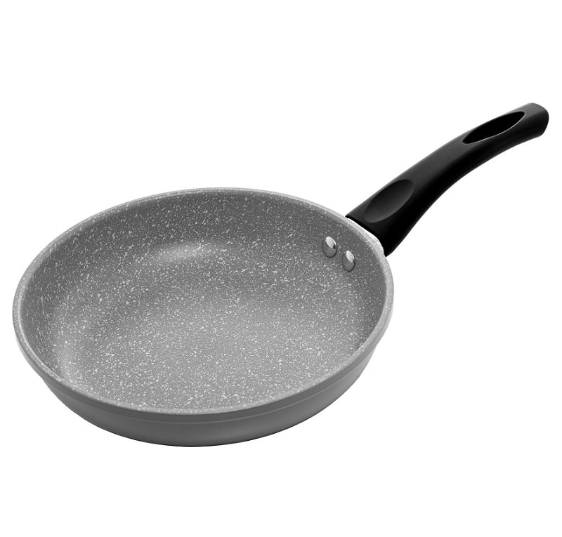 FRIGIDEIRA DE INDUÇÃO EM ALUMÍNIO COM REVESTIMENTO CERÂMICO GRANILITE 24CM CINZA - LYOR