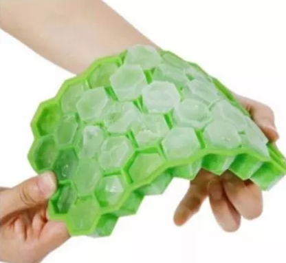 FORMA PARA GELO DE SILICONE HEXAGONO 20X11 CM - CLINK
