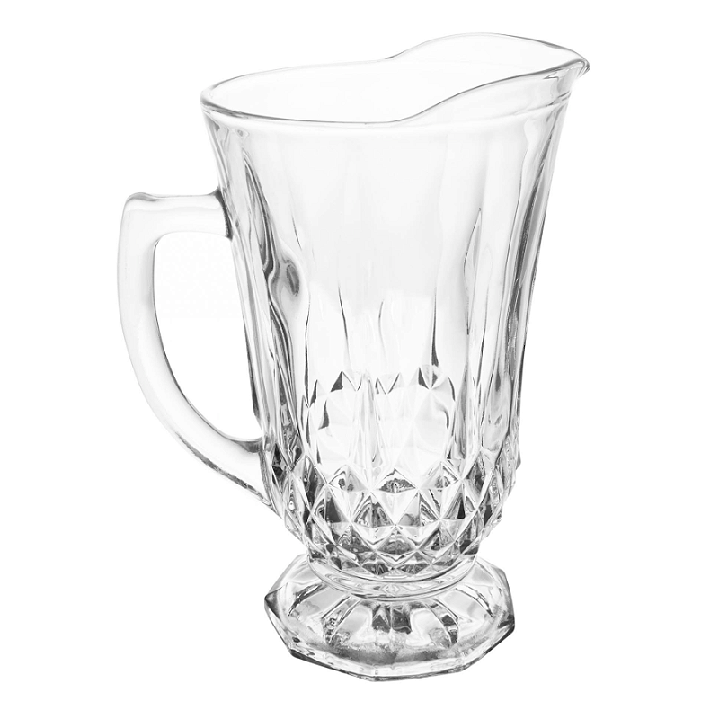 JARRA DE VIDRO 1,25L DIAMANTE 23X16CM - LYOR