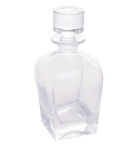 GARRAFA PARA WHISKY CRISTAL DE CHUMBO REDOND 700ml - WOLFF