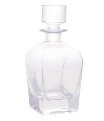 GARRAFA PARA WHISKY CRISTAL DE CHUMBO REDOND 700ml - WOLFF