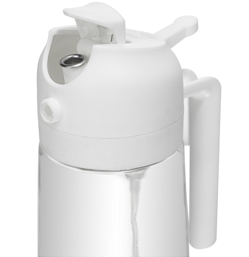 GALHETEIRO E BORRIFADOR 2 EM 1 DE VIDRO 450ML - LYOR