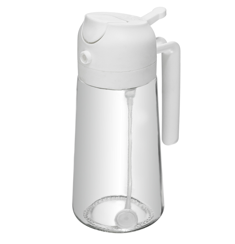 GALHETEIRO E BORRIFADOR 2 EM 1 DE VIDRO 450ML - LYOR