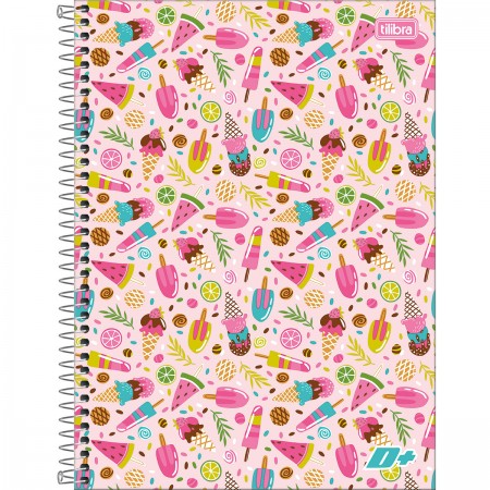 CADERNO ESPIRAL UNIVERSITÁRIO 10 MATÉRIAS 200 FOLHAS - TILIBRA