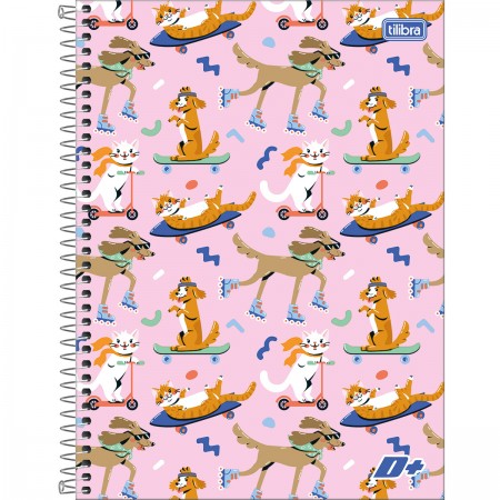 CADERNO ESPIRAL UNIVERSITÁRIO 10 MATÉRIAS 200 FOLHAS - TILIBRA