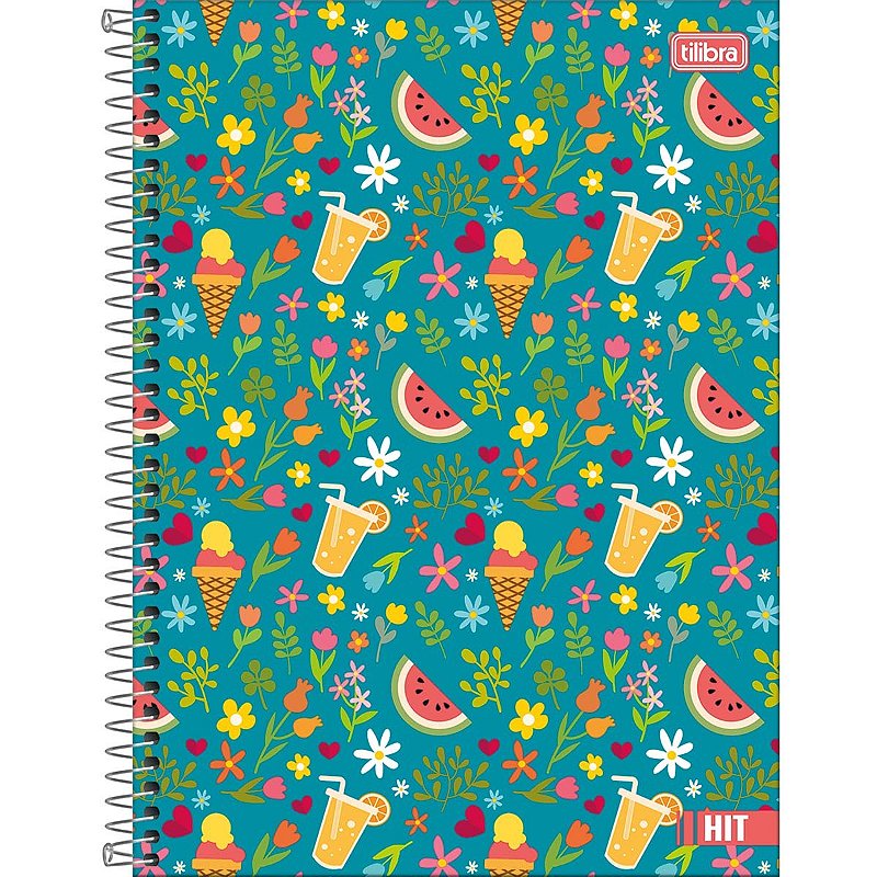 CADERNO ESPIRAL UNIVERSITÁRIO 10 MATÉRIAS 160 FOLHAS - TILIBRA