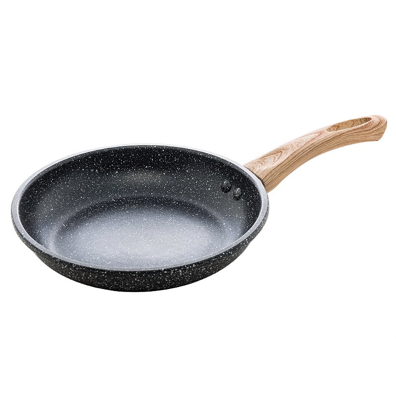 FRIGIDEIRA DE INDUÇÃO EM ALUMÍNIO COM REVESTIMENTO CERÂMICO GRANILITE PRETA 24CM - WOLFF