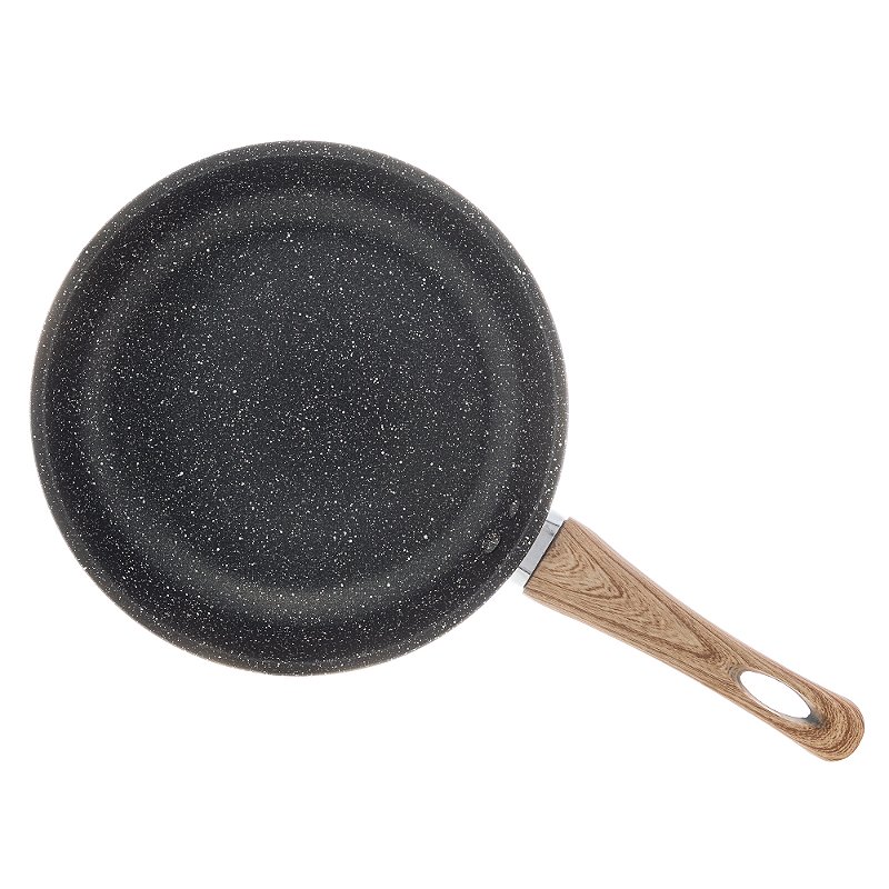 FRIGIDEIRA DE INDUÇÃO EM ALUMÍNIO COM REVESTIMENTO CERÂMICO GRANILITE PRETA 24CM - WOLFF