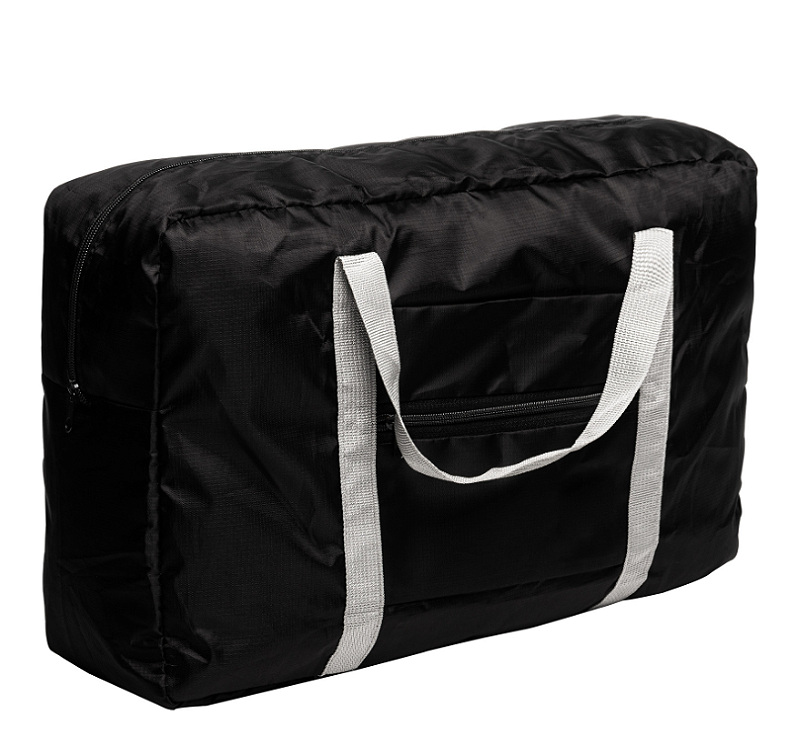 BOLSA DE POLIÉSTER COM ENCAIXE PARA MALA DE VIAGEM PRETA 46X35X12CM - LYOR