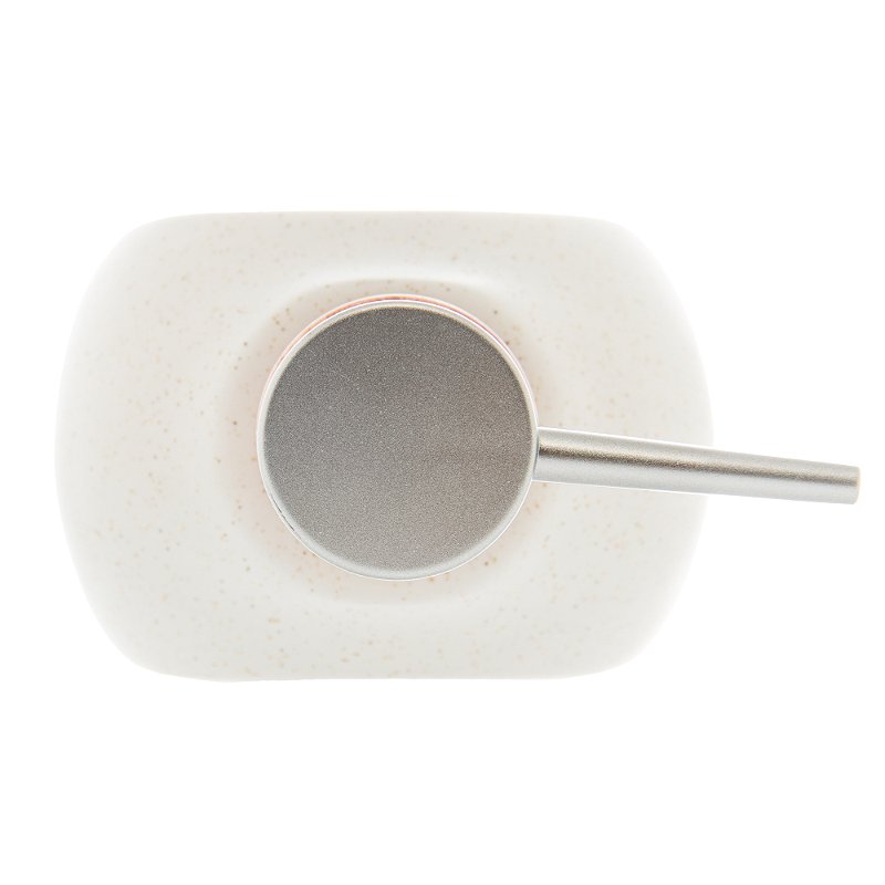 PORTA SABONETE LIQUIDO DE CERAMICA GRANILITE 430 ML - LYOR
