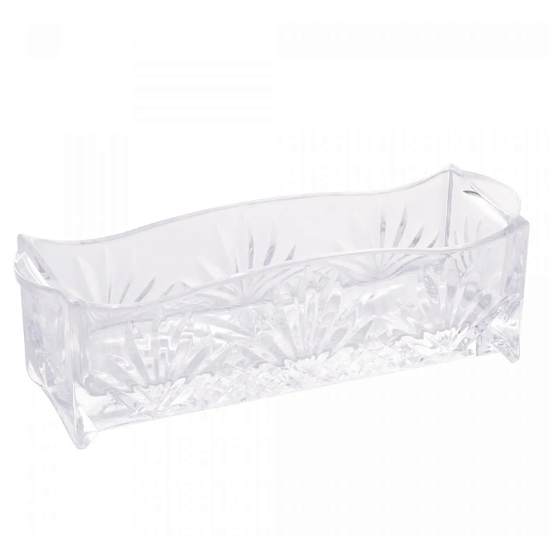 PORTA TALHER DE CRISTAL DE CHUMBO DUBLIN 27X9CM - LYOR