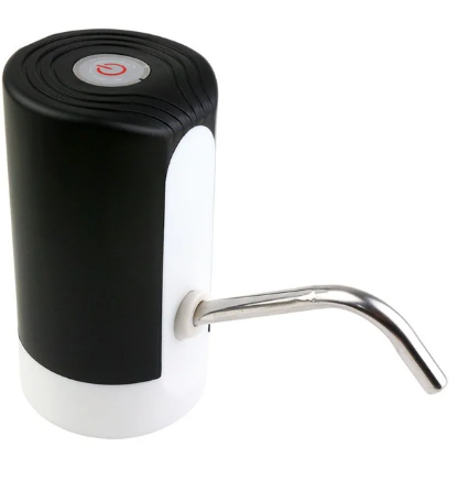 BOMBA ELÉTRICA PARA GALÃO DE ÁGUA RECARREGÁVEL 13X7CM - CLINK