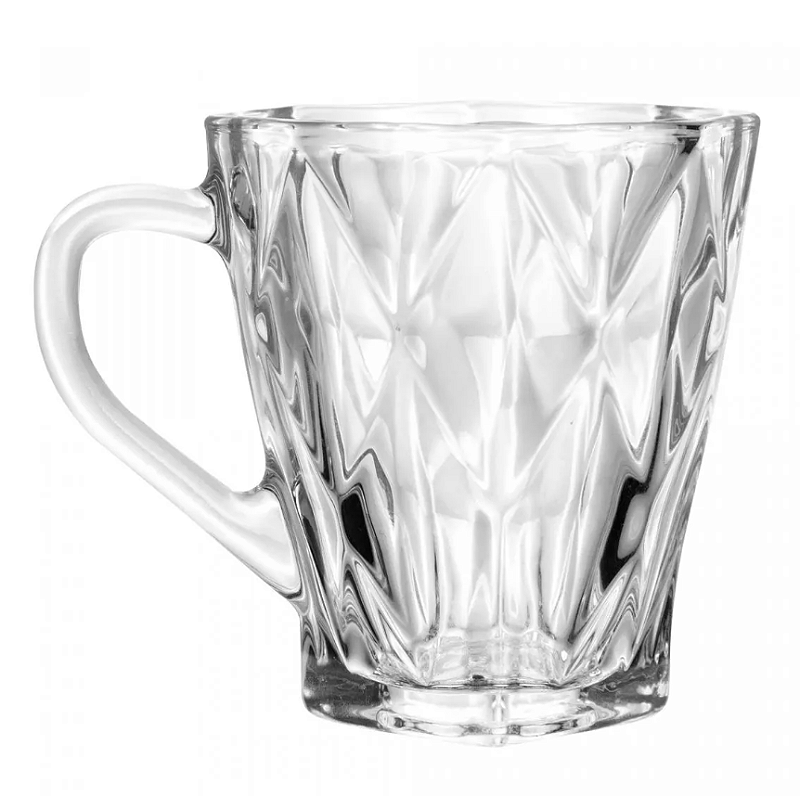 CANECA DE CRISTAL ECOLÓGICO DIAMOND 180ML - LYOR
