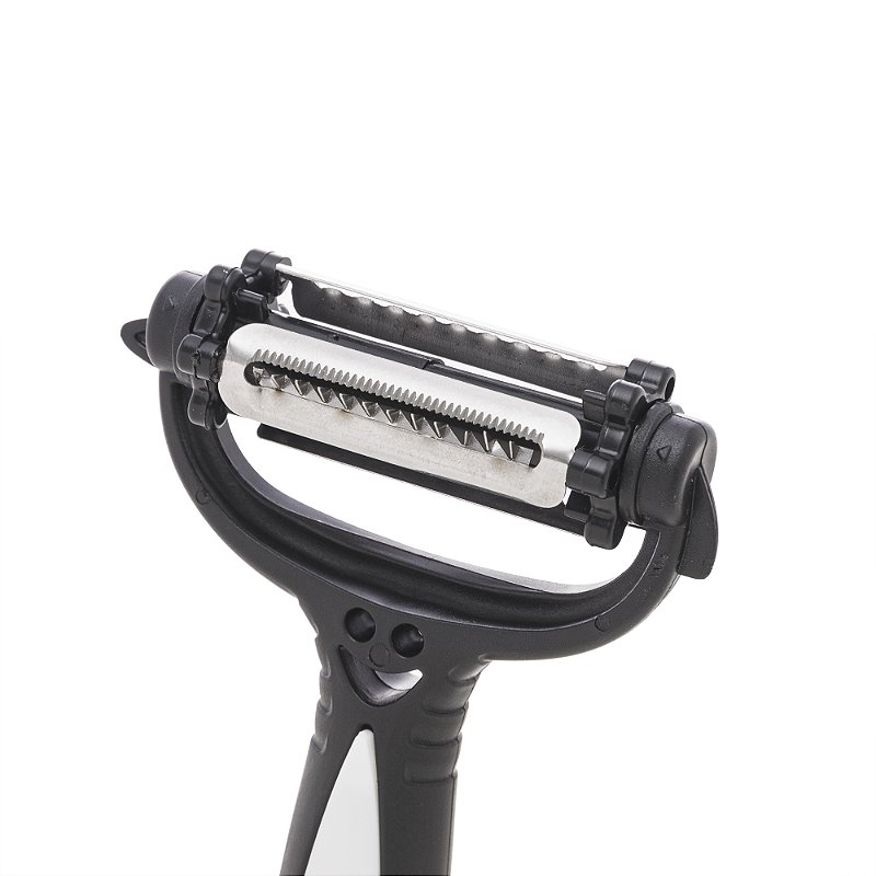 DESCASCADOR DE LEGUMES ACO INOX E PLASTICO 3 EM 1 - LYOR